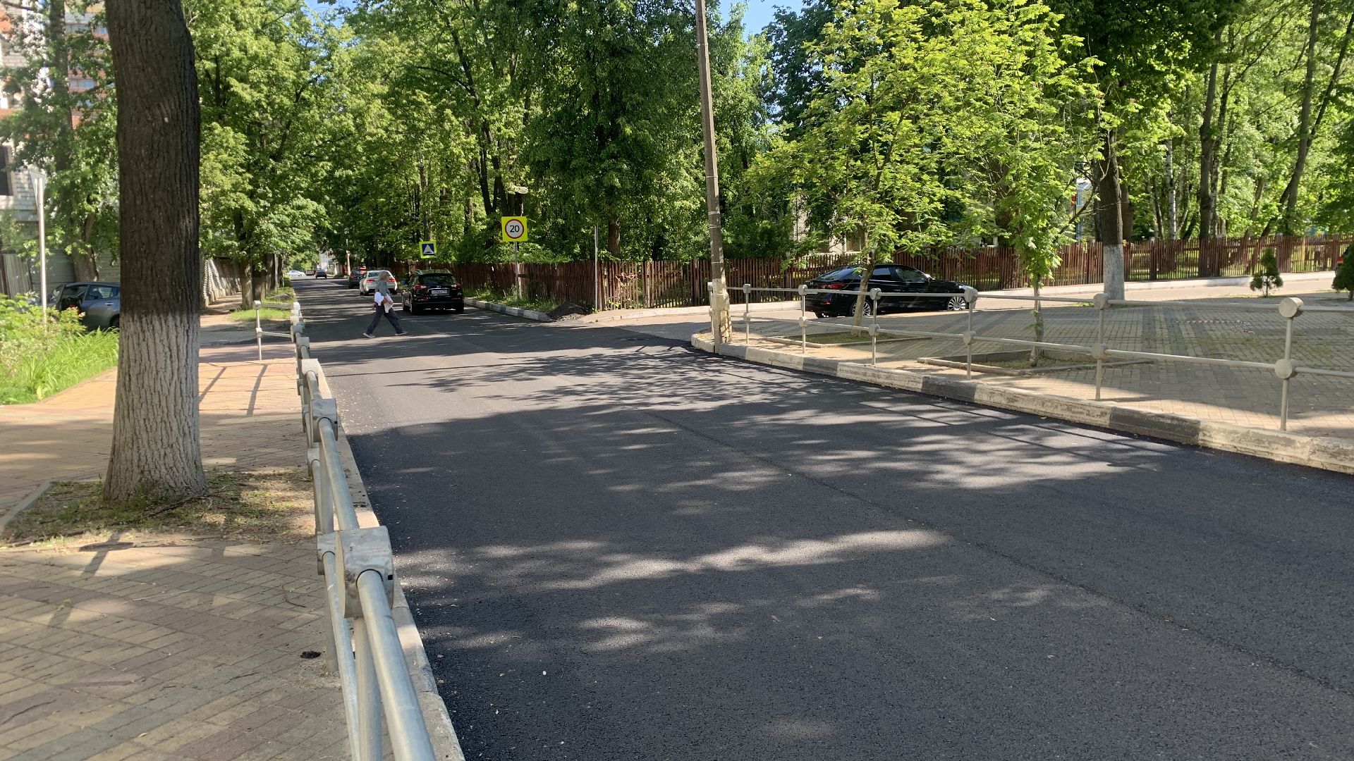 Ступино, ремонт дорог, улица Маяковского