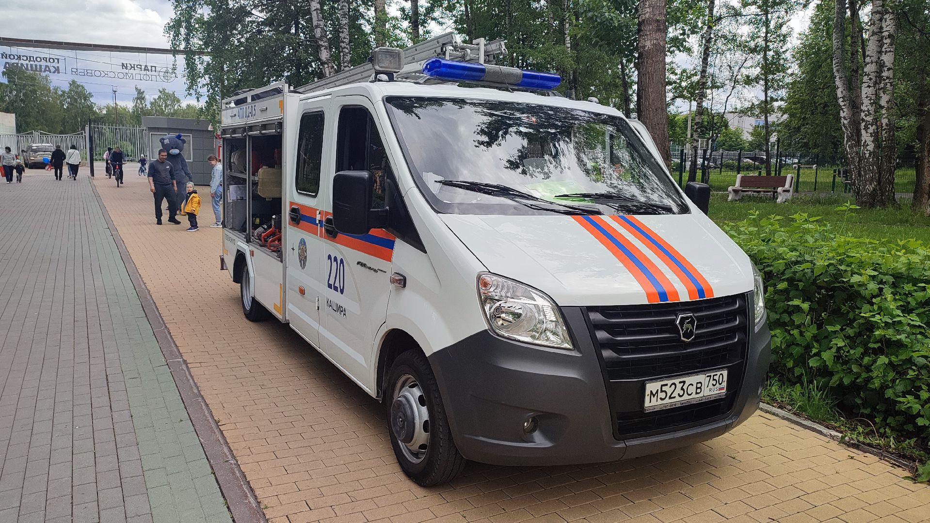 Кашира, парк, профессии, мастер-класс