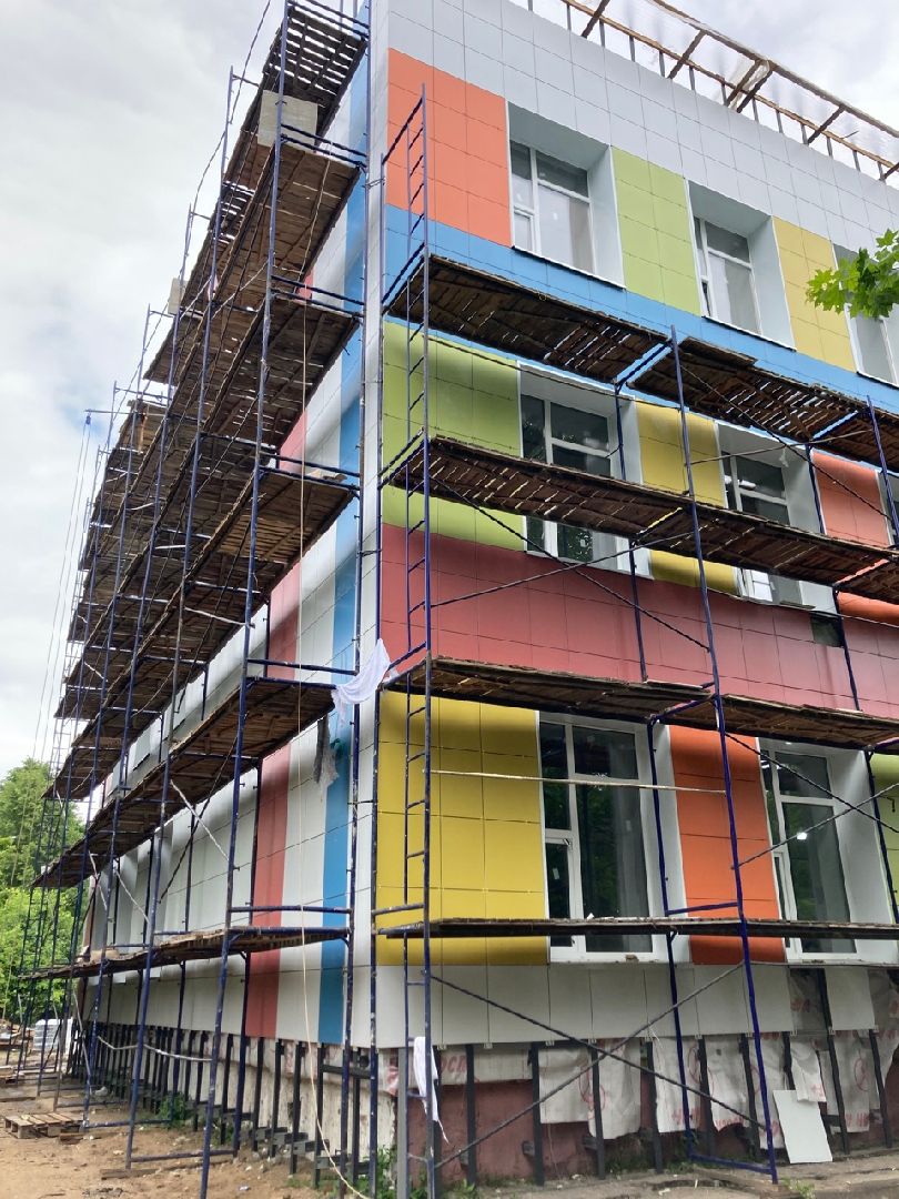 Солнечногорск, Ржавки, капитальный ремонт, школа, образование