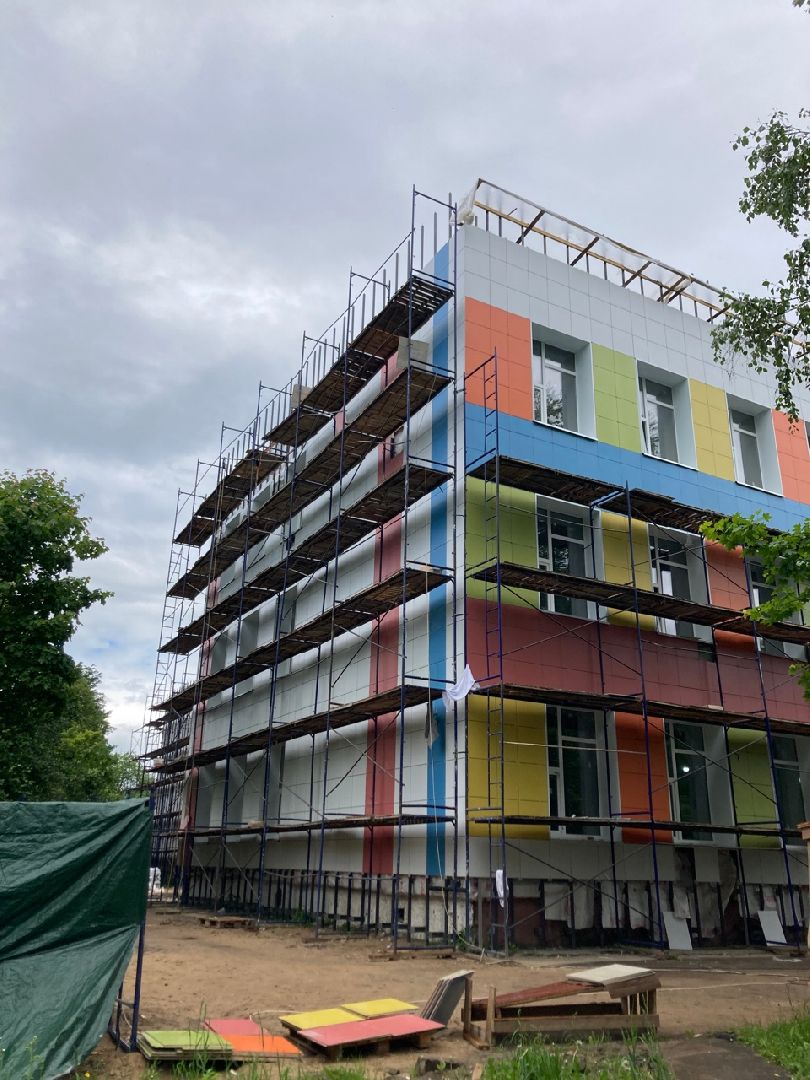 Солнечногорск, Ржавки, капитальный ремонт, школа, образование