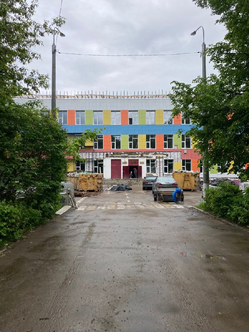 Солнечногорск, Ржавки, капитальный ремонт, школа, образование