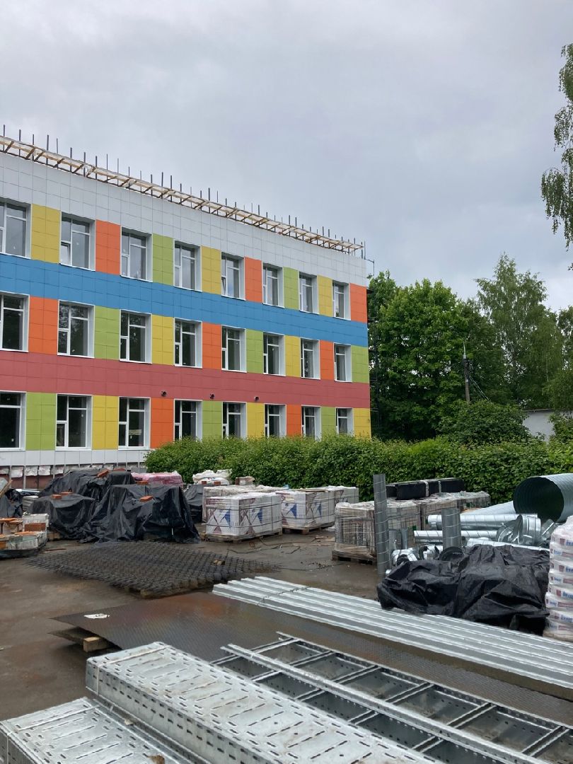 Солнечногорск, Ржавки, капитальный ремонт, школа, образование