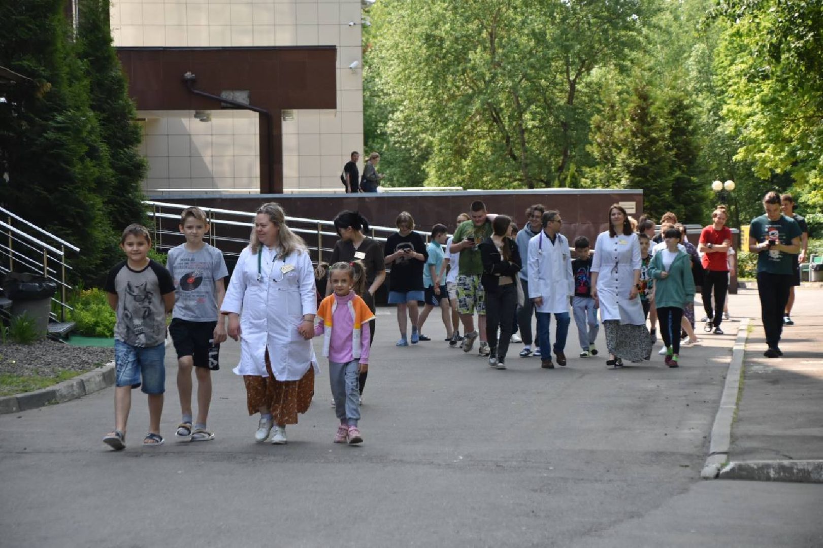 Подольск, детская больница, дети, поздравление, союз молодежи