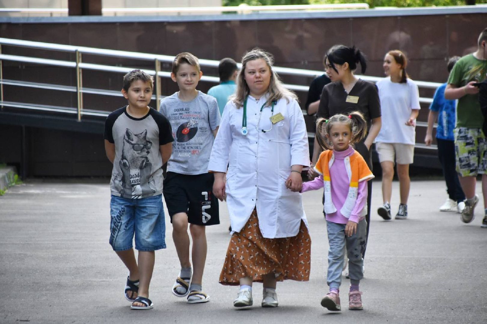 Подольск, детская больница, дети, поздравление, союз молодежи