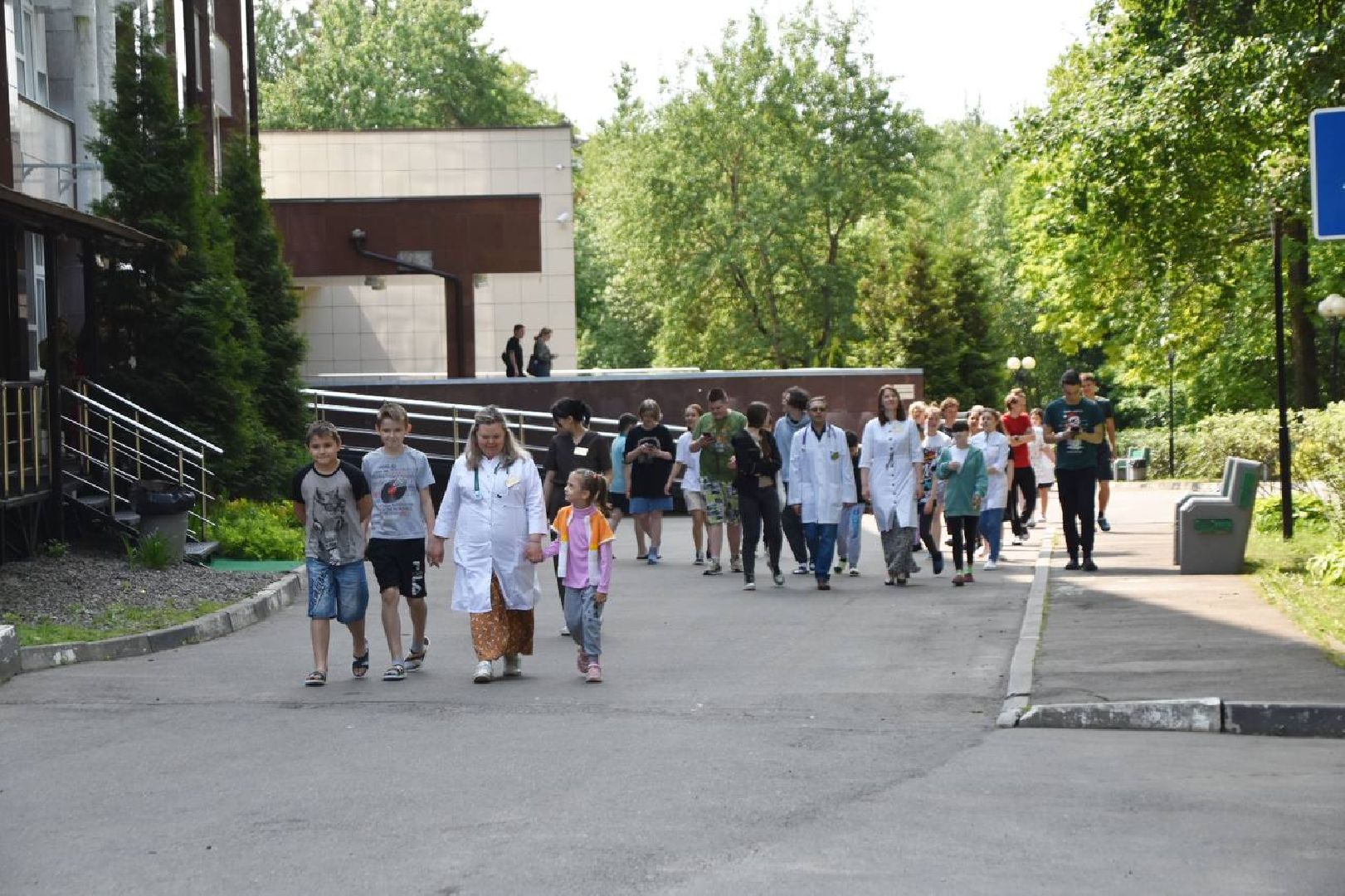 Подольск, детская больница, дети, поздравление, союз молодежи