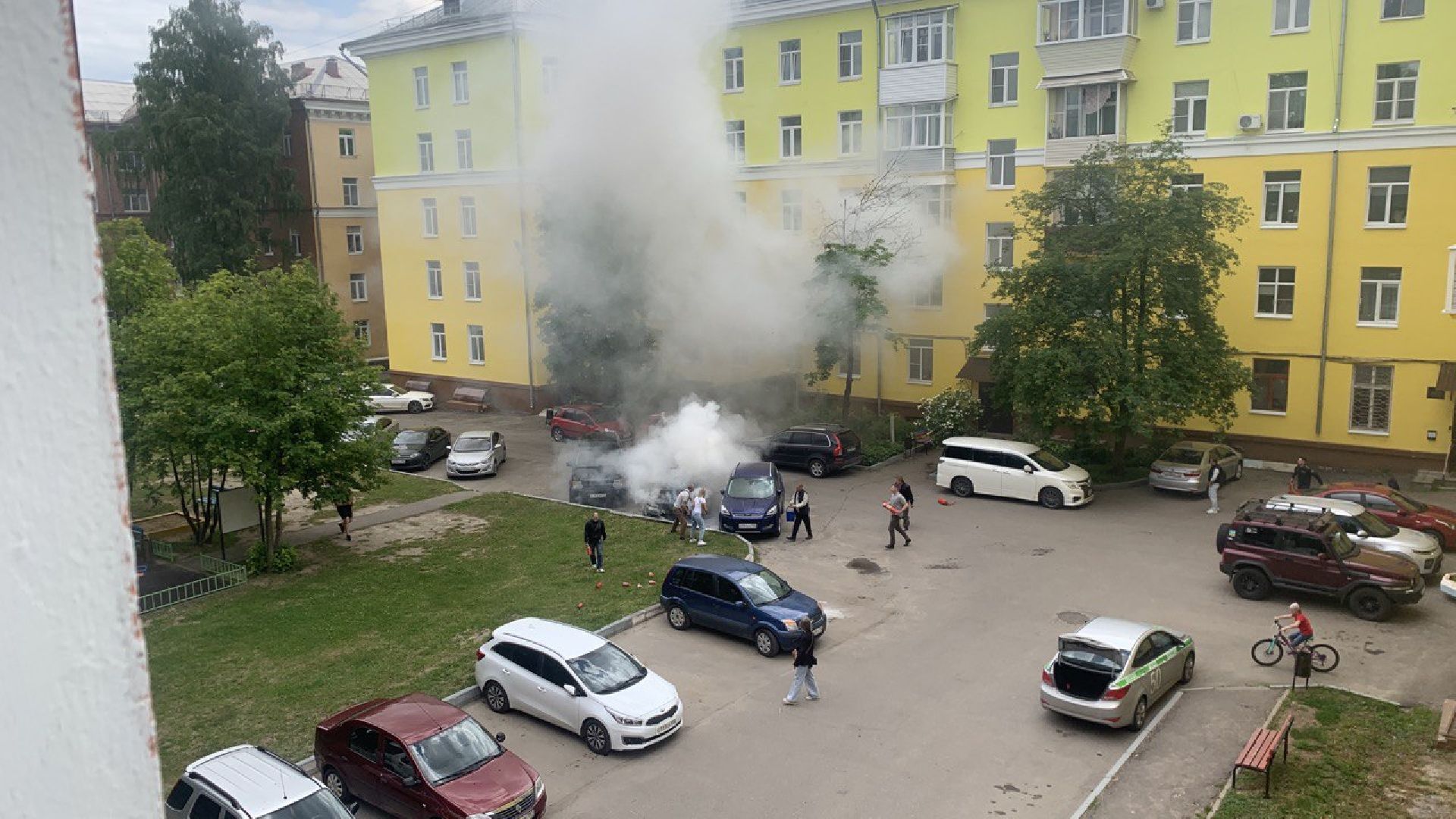 Ступино, пожар, дети