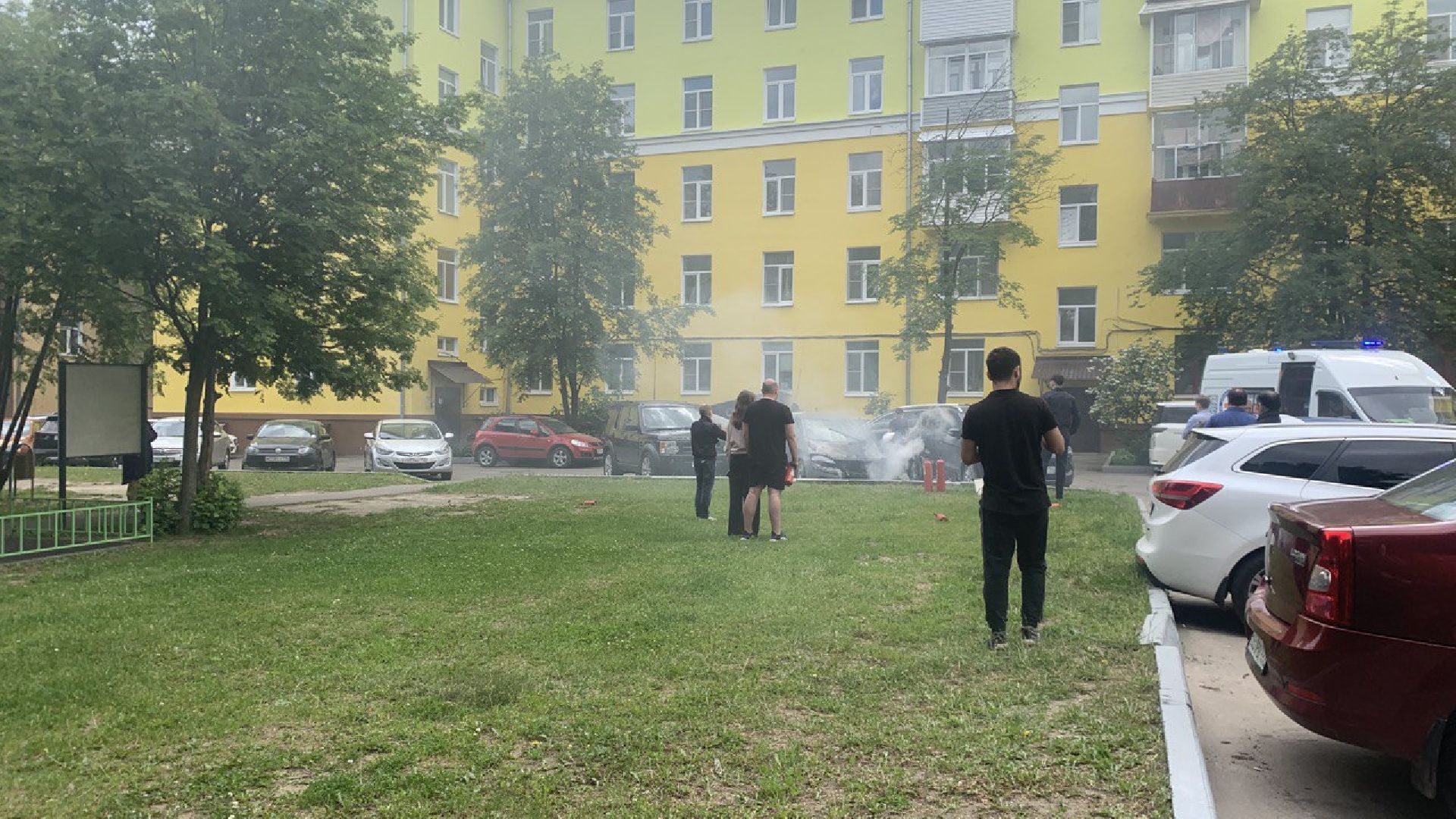 Ступино, пожар, дети