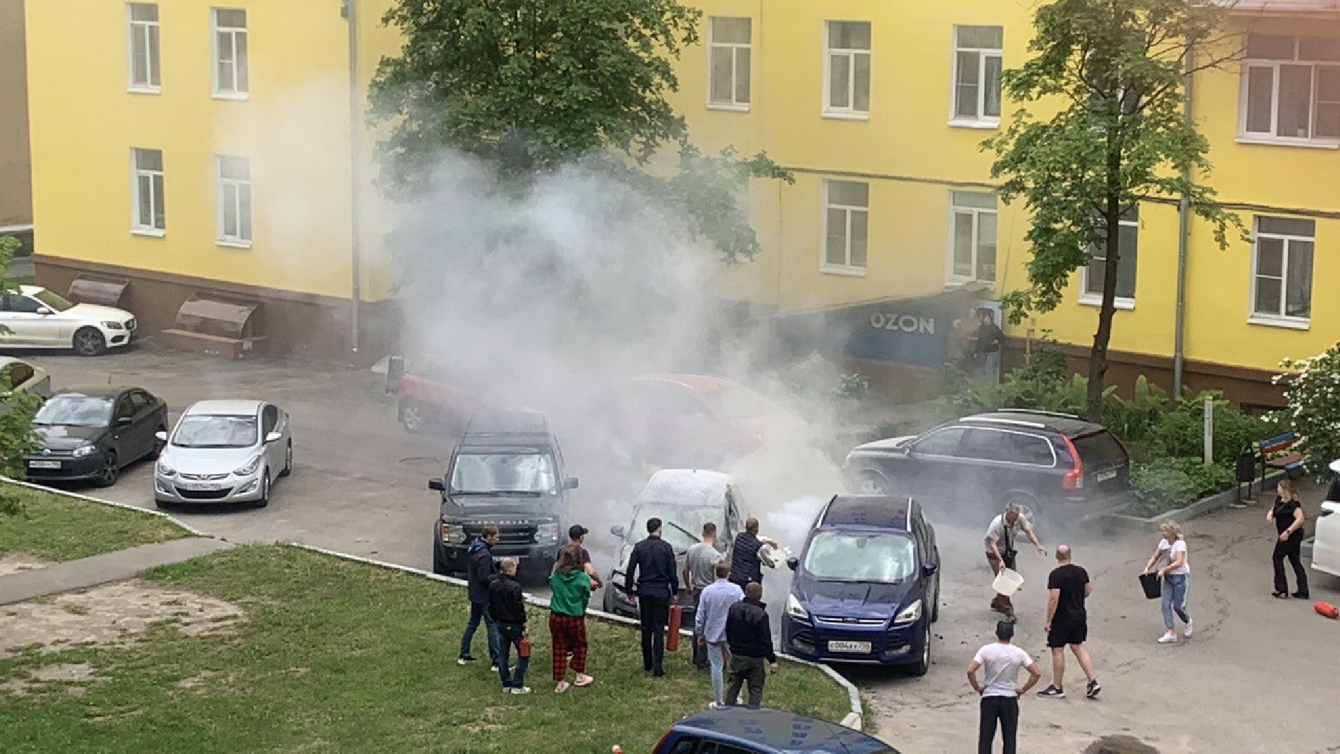 Ступино, пожар, дети