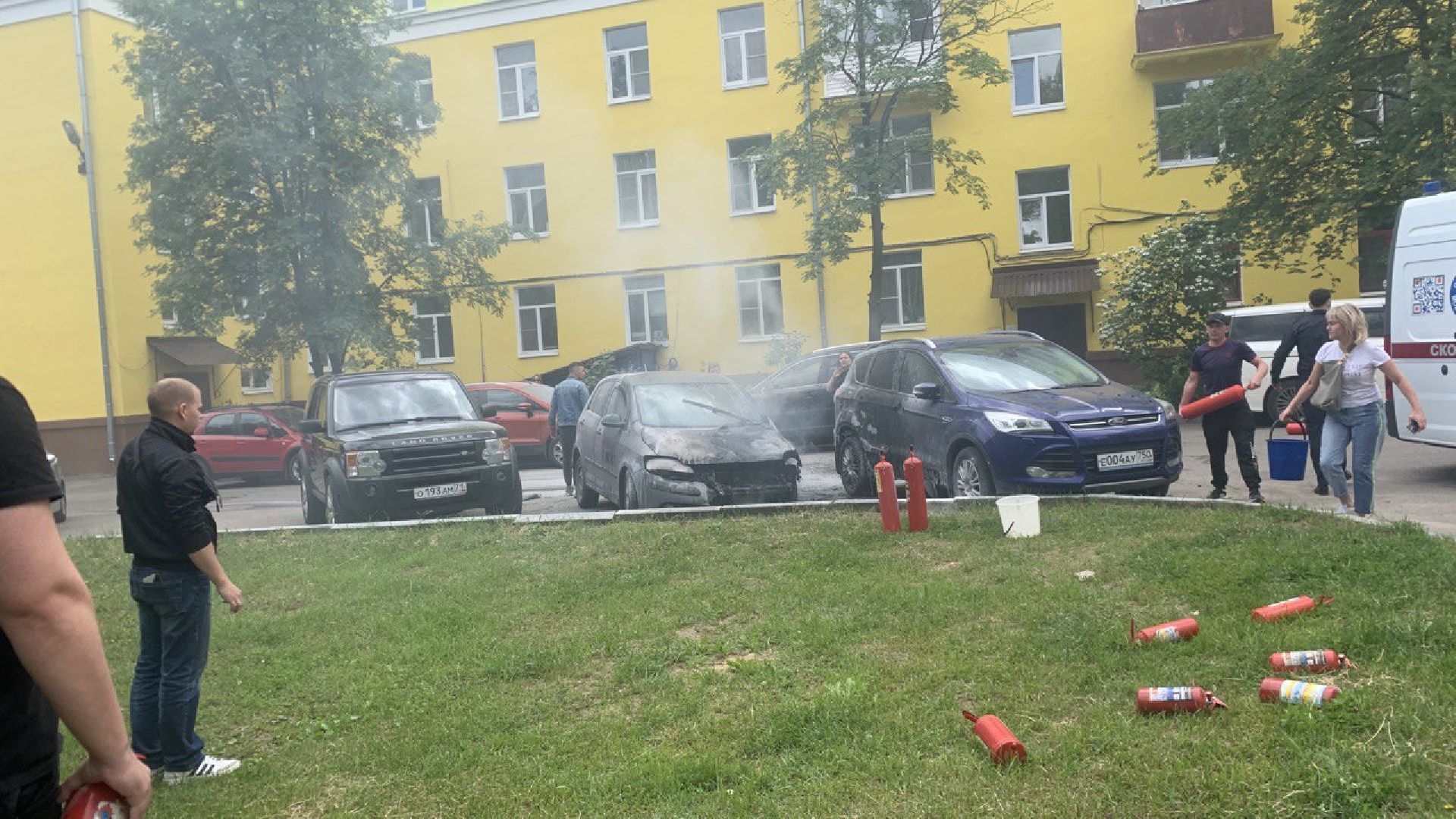 Ступино, пожар, дети