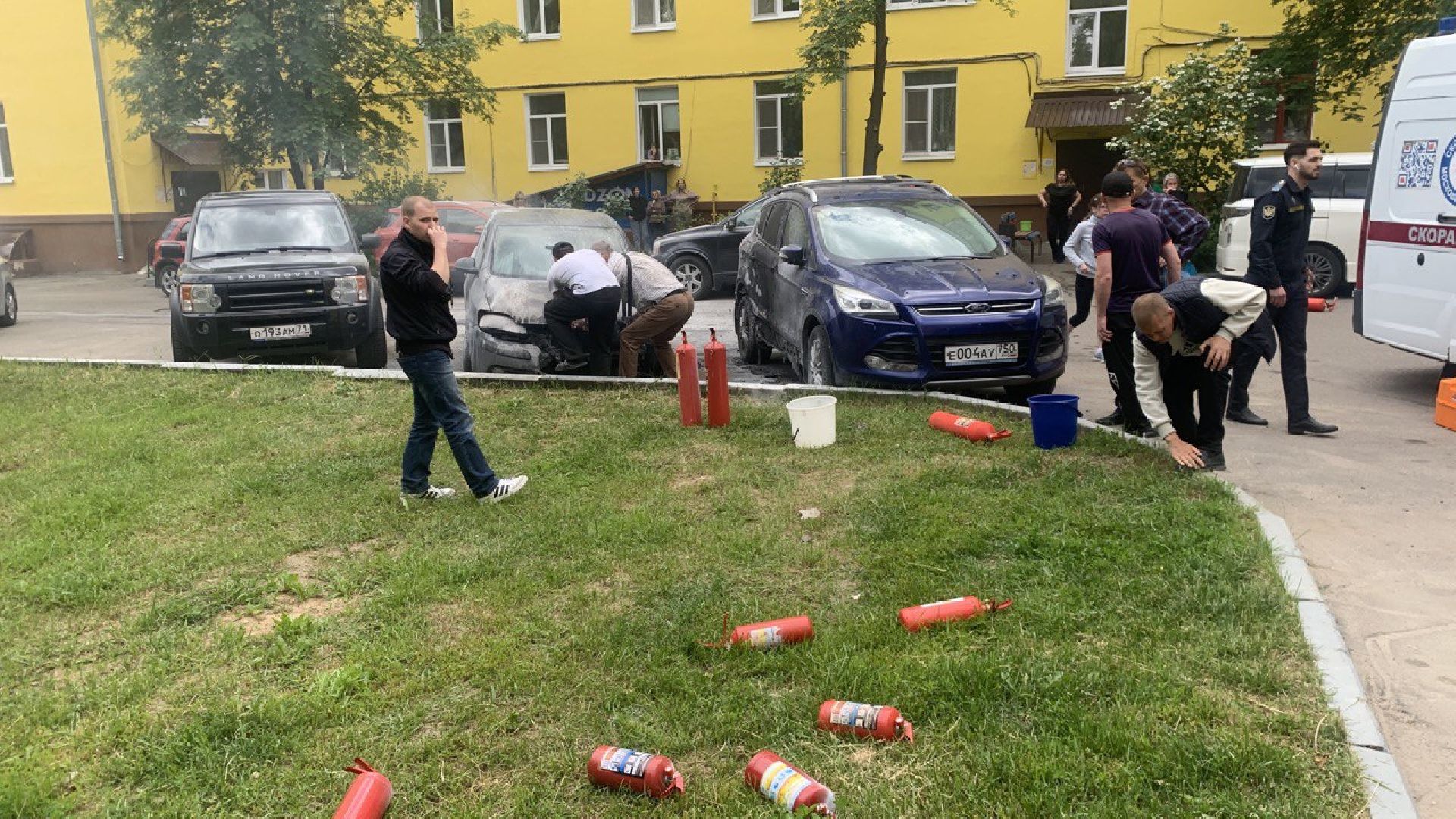 Ступино, пожар, дети