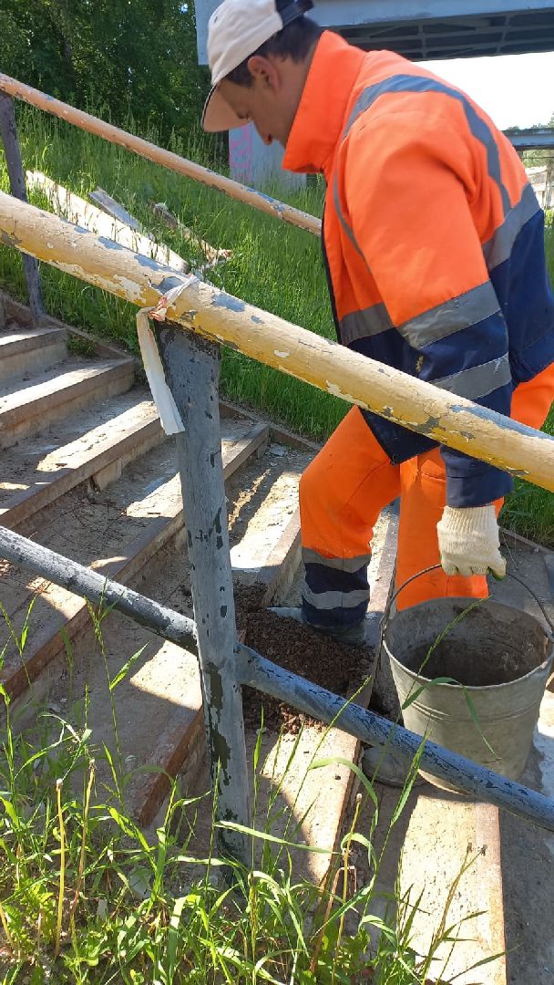 благоустройство, Протвино, Комбинат благоустройства, ступене, переход