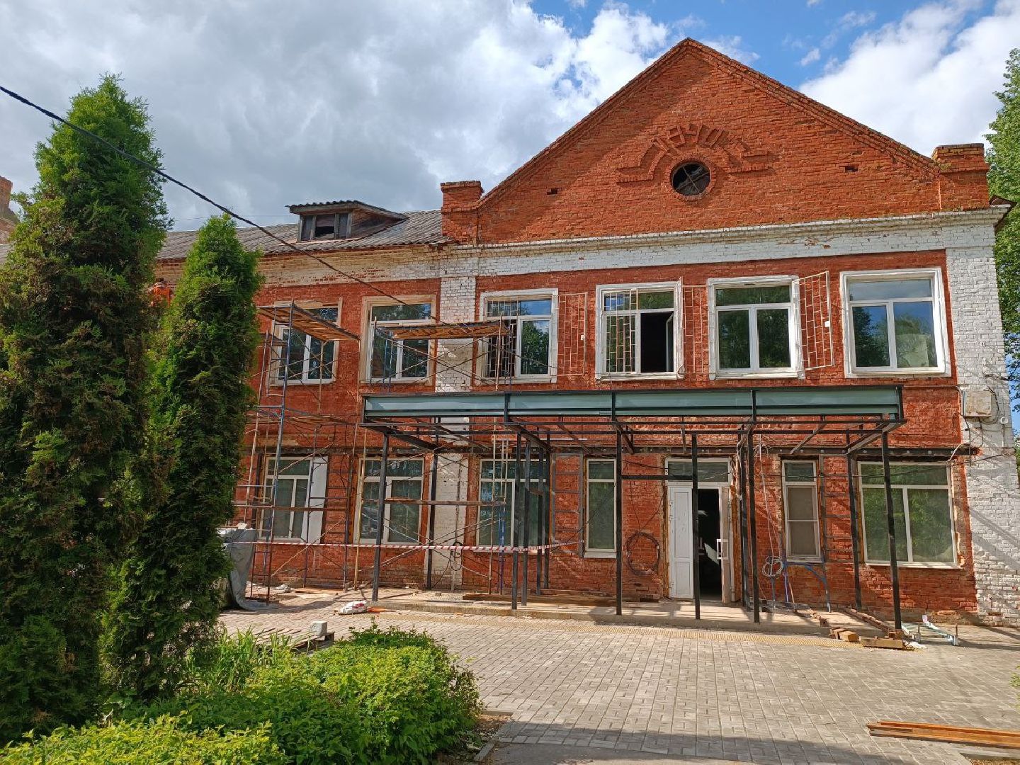 Можайск, Можайский городской округ, Подмосковье, капитальный ремонт, школа, образование, нацпроект, президент, школьники, глава округа