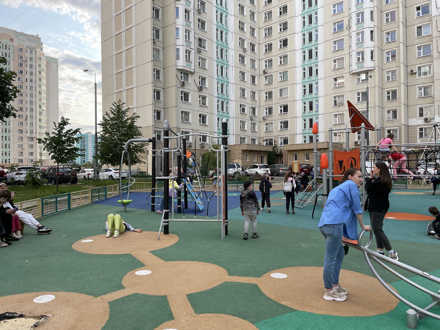 Детская площадка, дети, игра, Люберцы