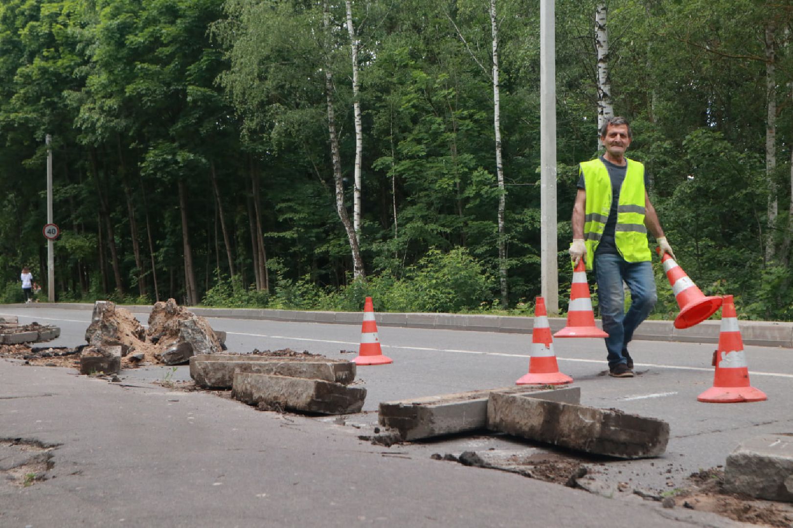Пущино, благоустройство, дороги