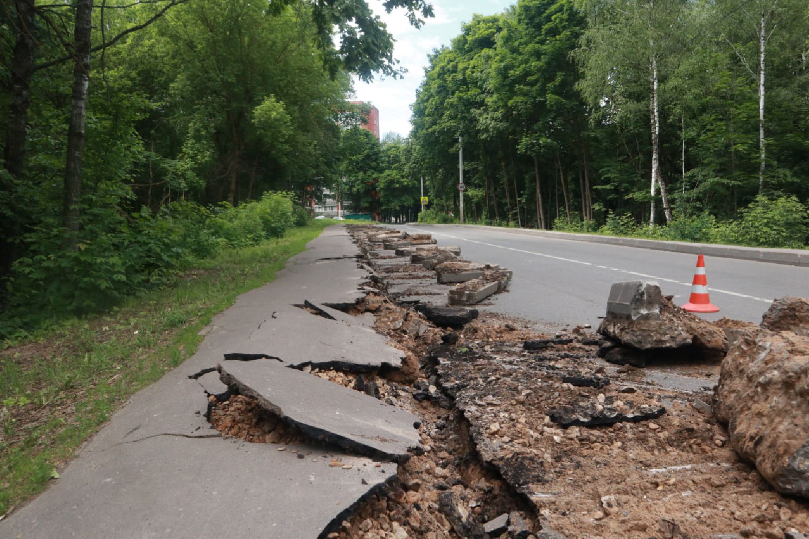 Пущино, благоустройство, дороги