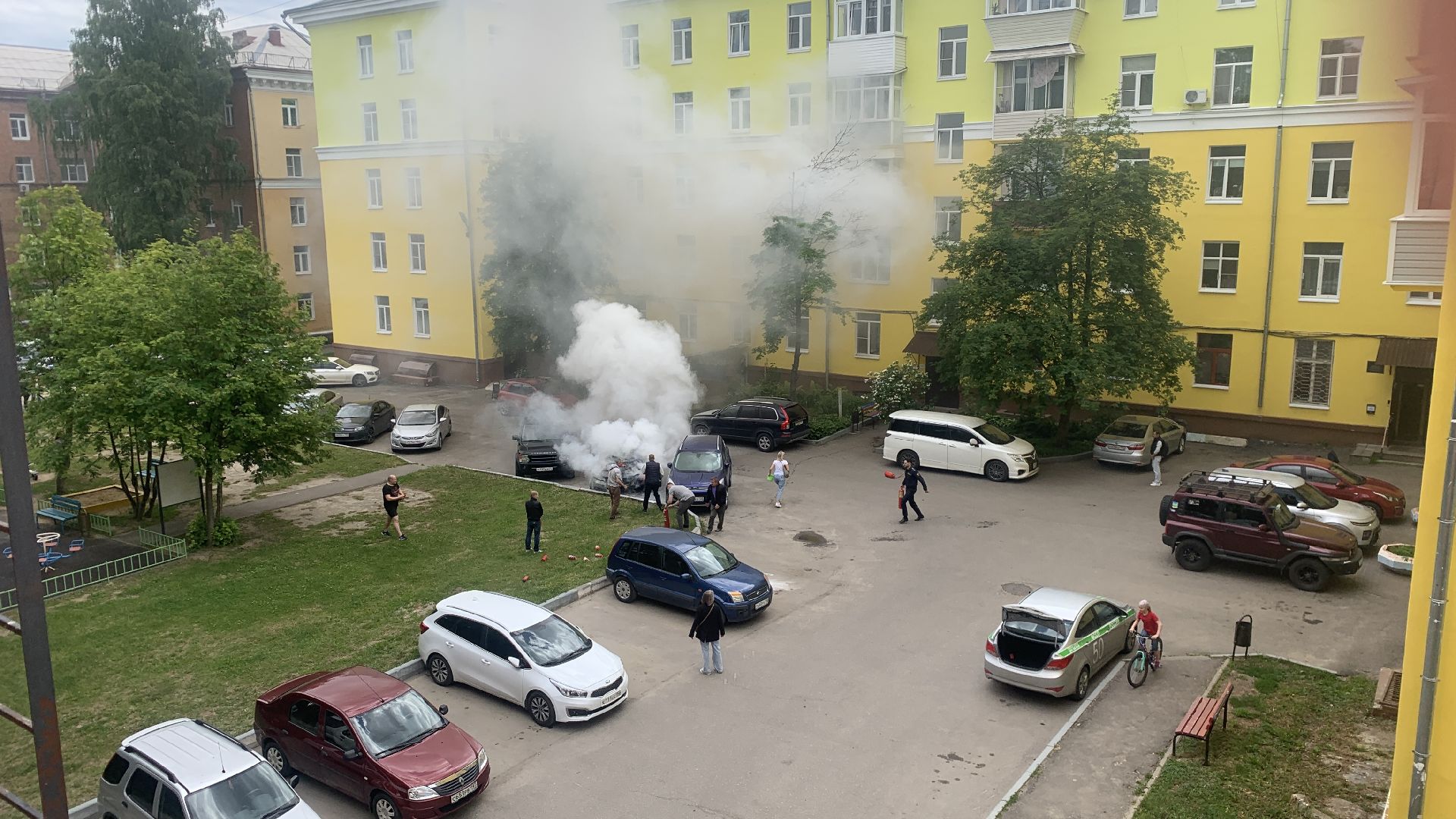 Ступино, ЧП, пожар, дети
