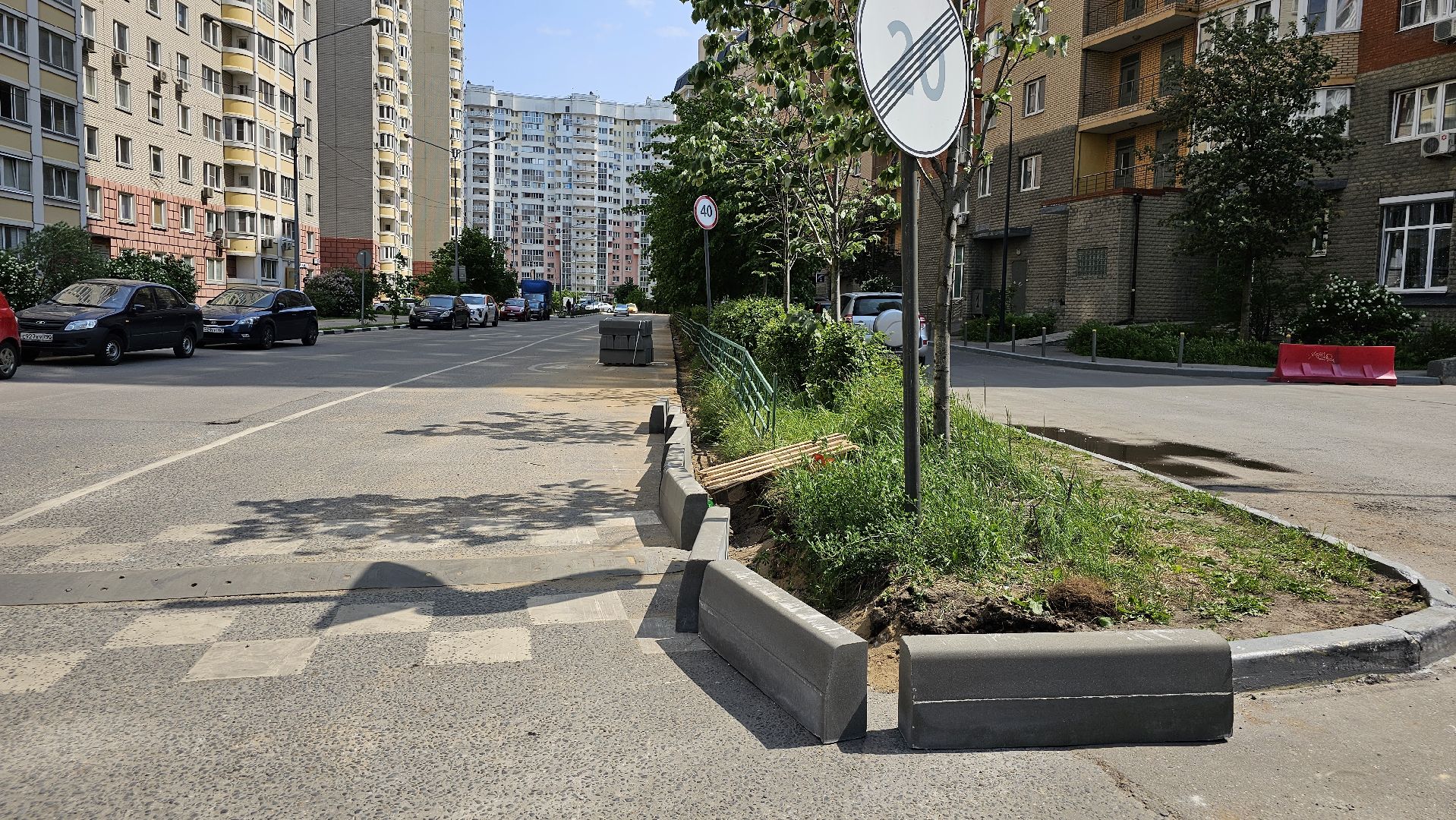 дорожный ремонт, благоустройство, Котельники