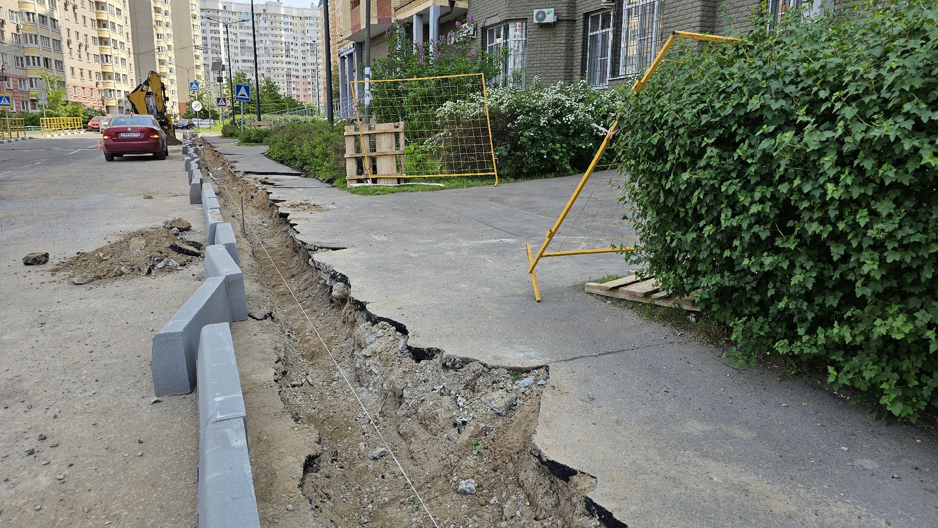 дорожный ремонт, благоустройство, Котельники