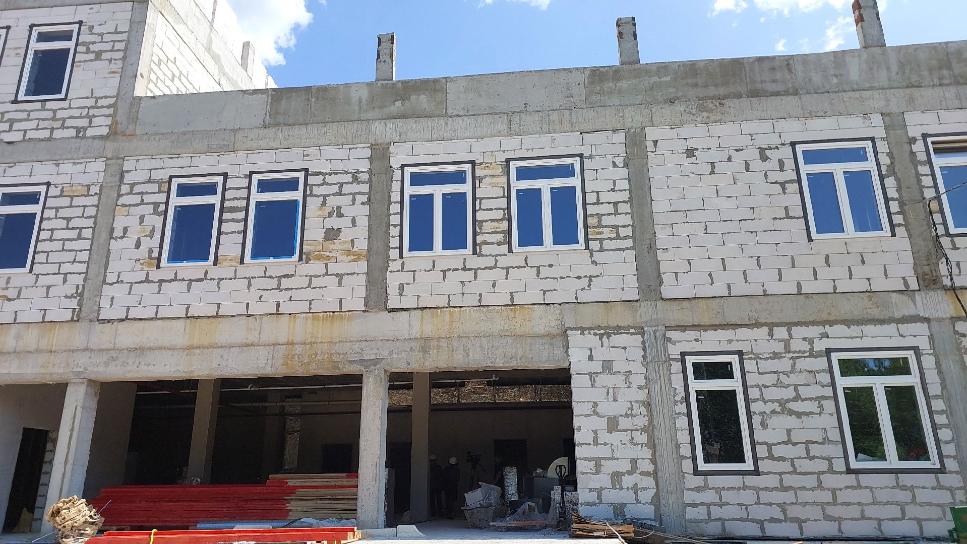 строительство, серпухов, поликлиника, прокол, ливневка, канализация, медицина,