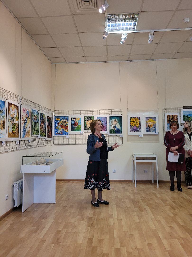 выставка; творчество; дети; видное