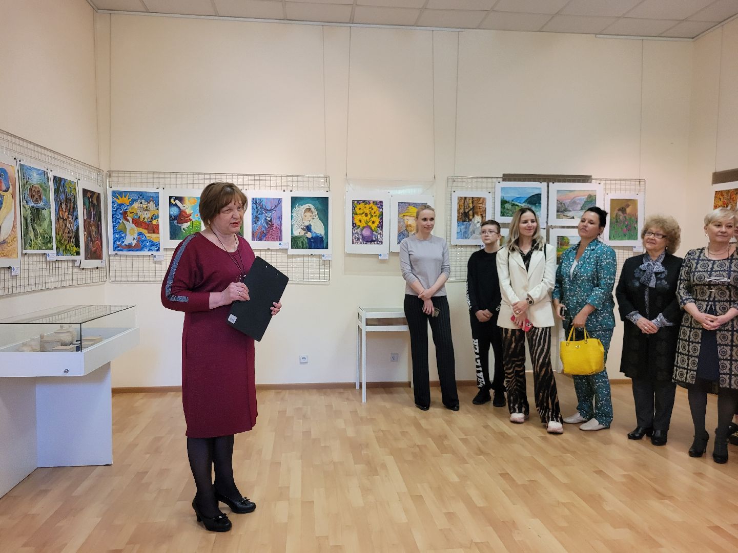 выставка; творчество; дети; видное