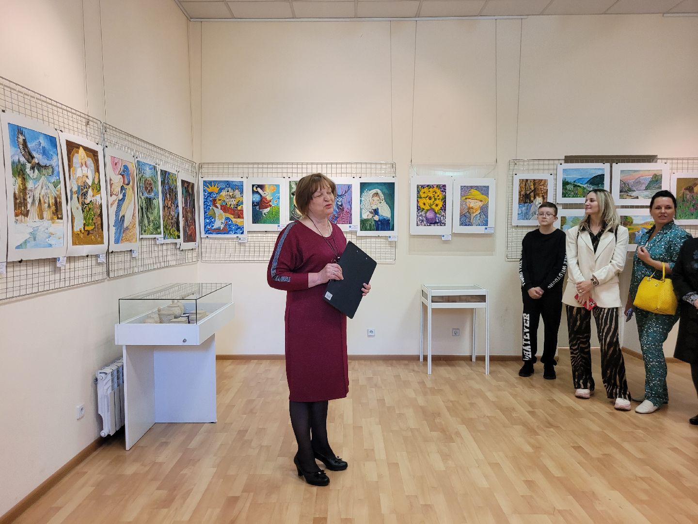 выставка; творчество; дети; видное