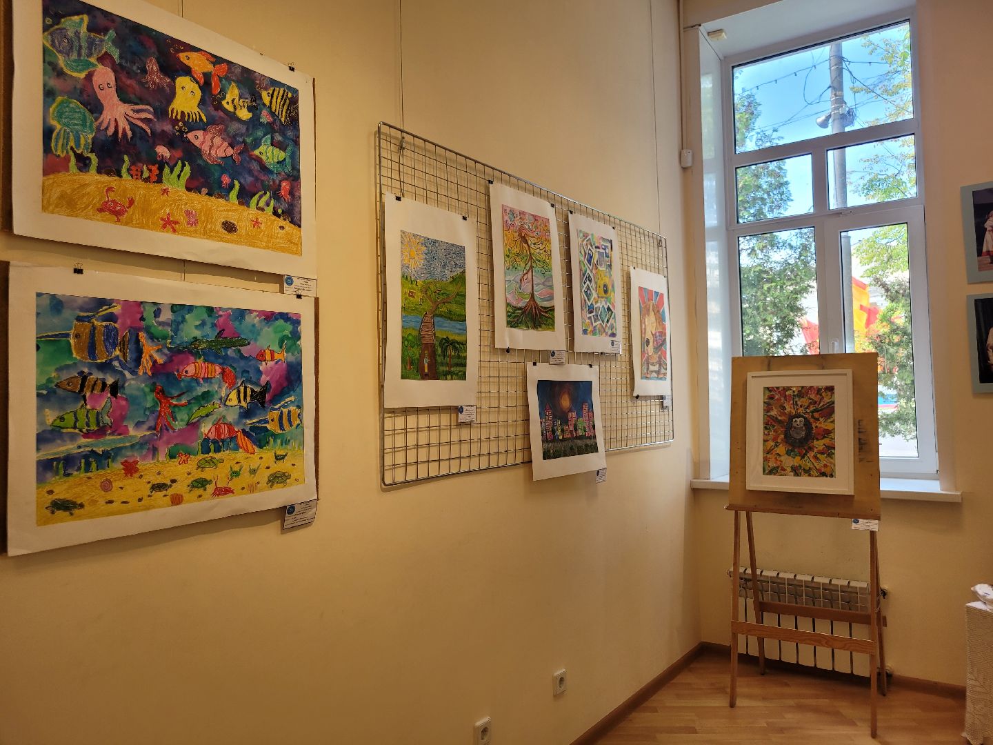 выставка; творчество; дети; видное