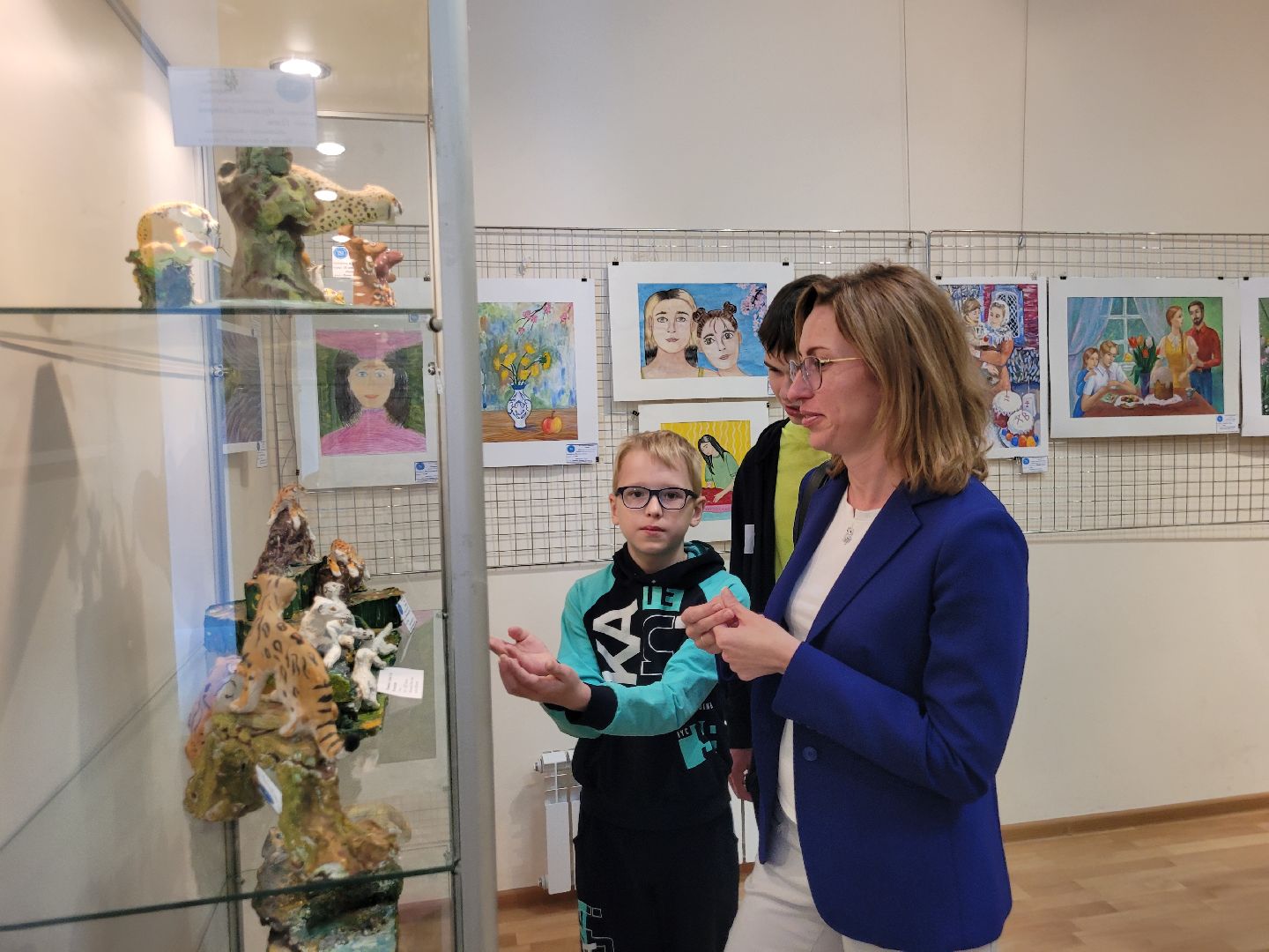 выставка; творчество; дети; видное