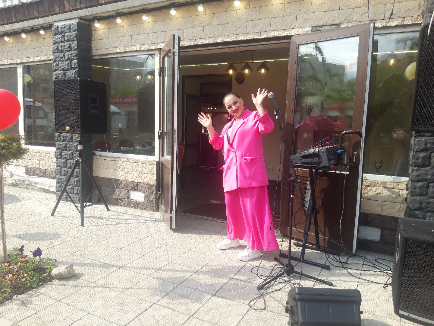 концерт, двор,