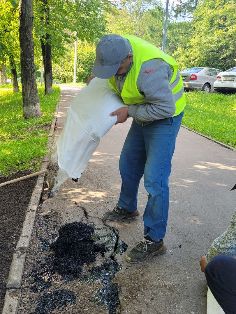 благоустройство; жкх; видное; ямочный ремонт; дороги