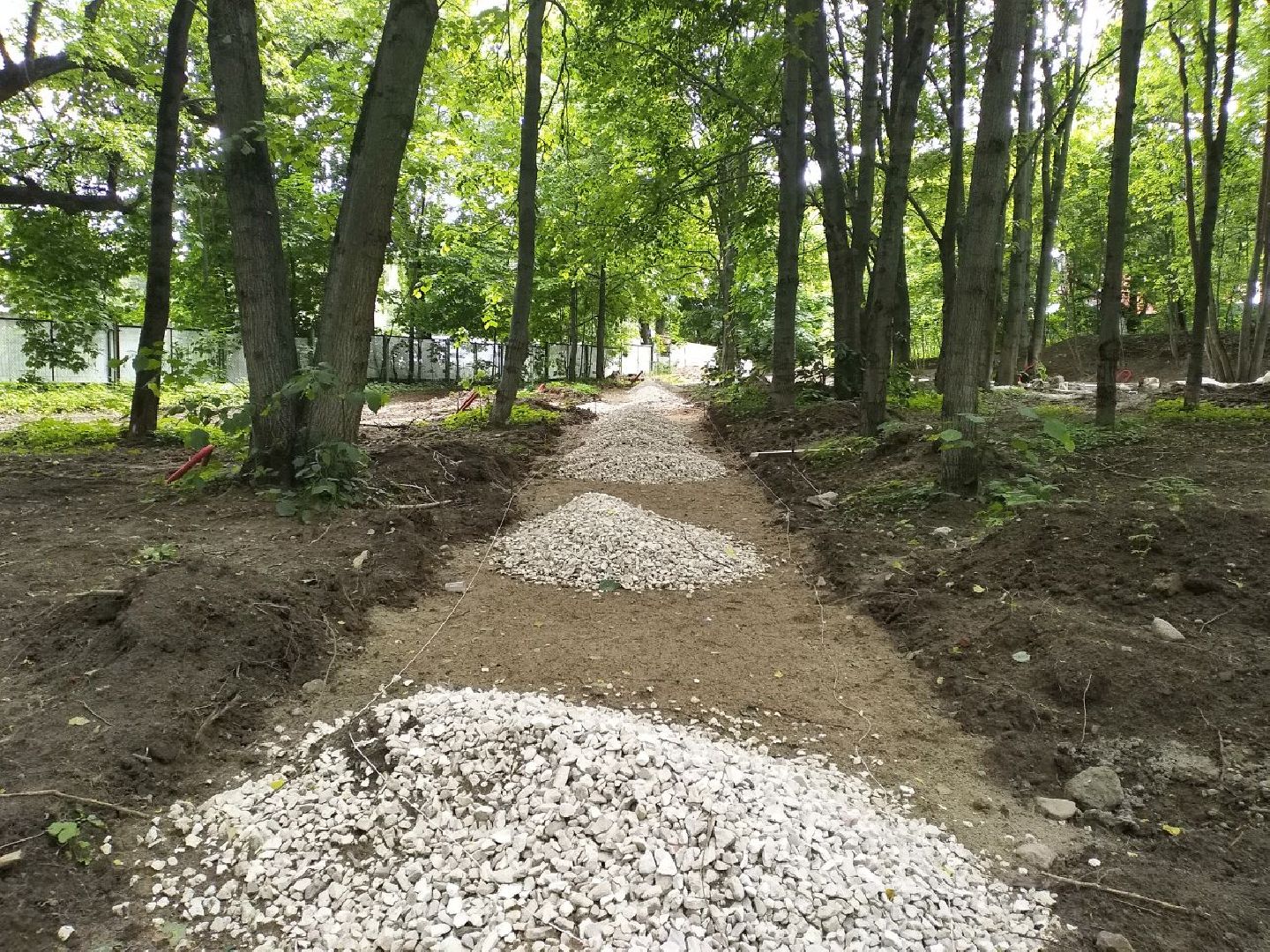 благоустройство, парк, Лосино-Петровский