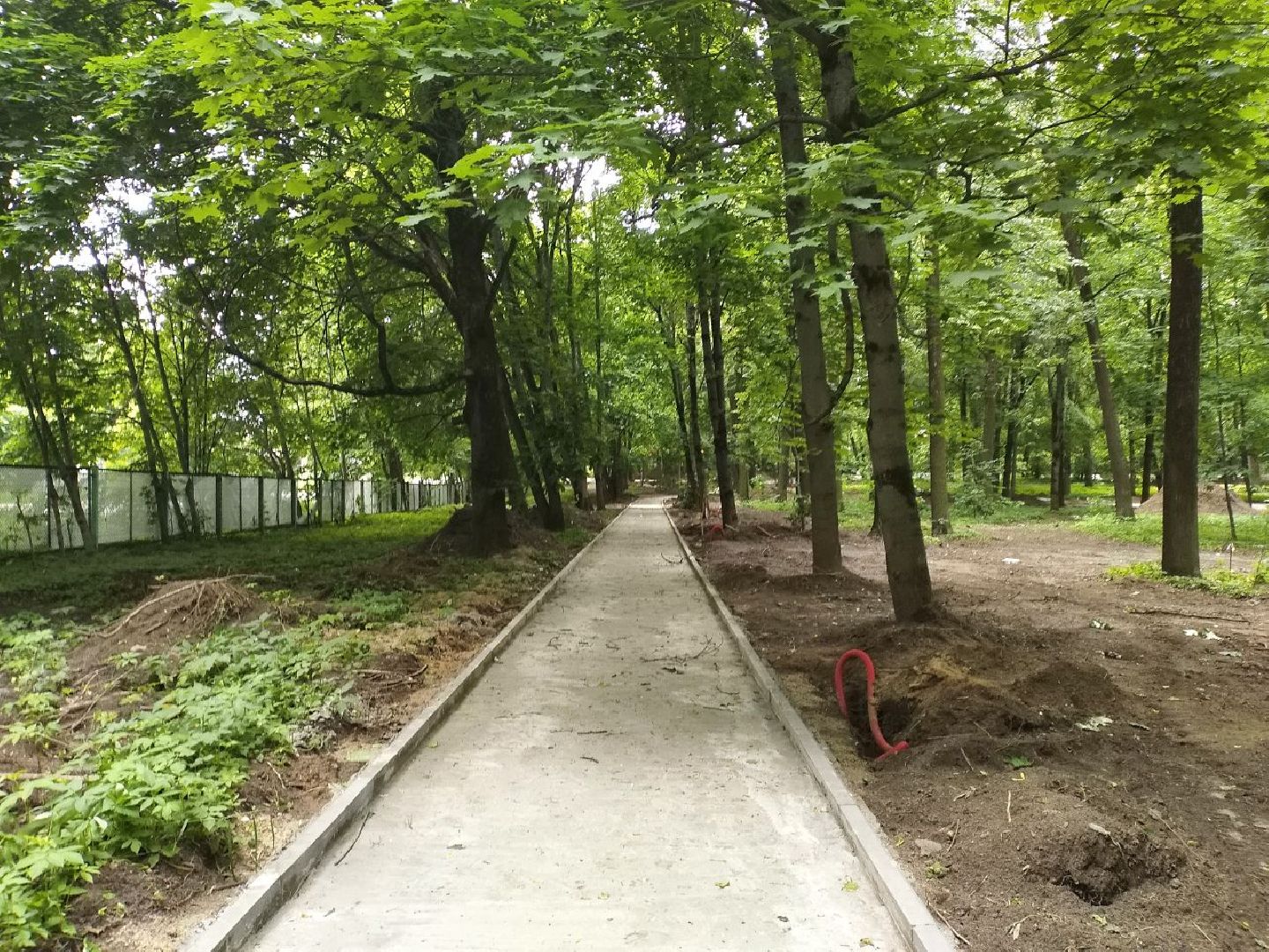 благоустройство, парк, Лосино-Петровский