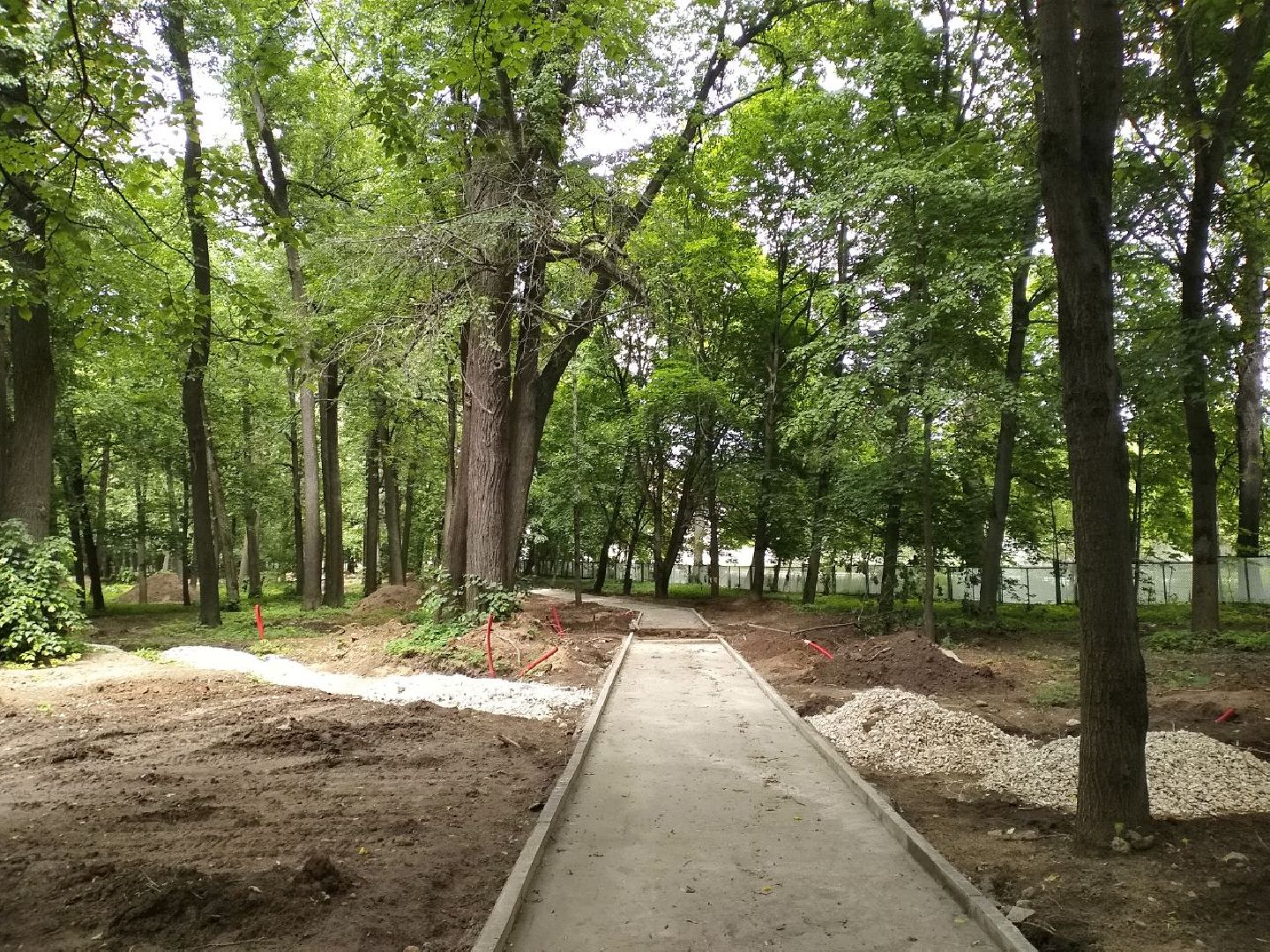 благоустройство, парк, Лосино-Петровский