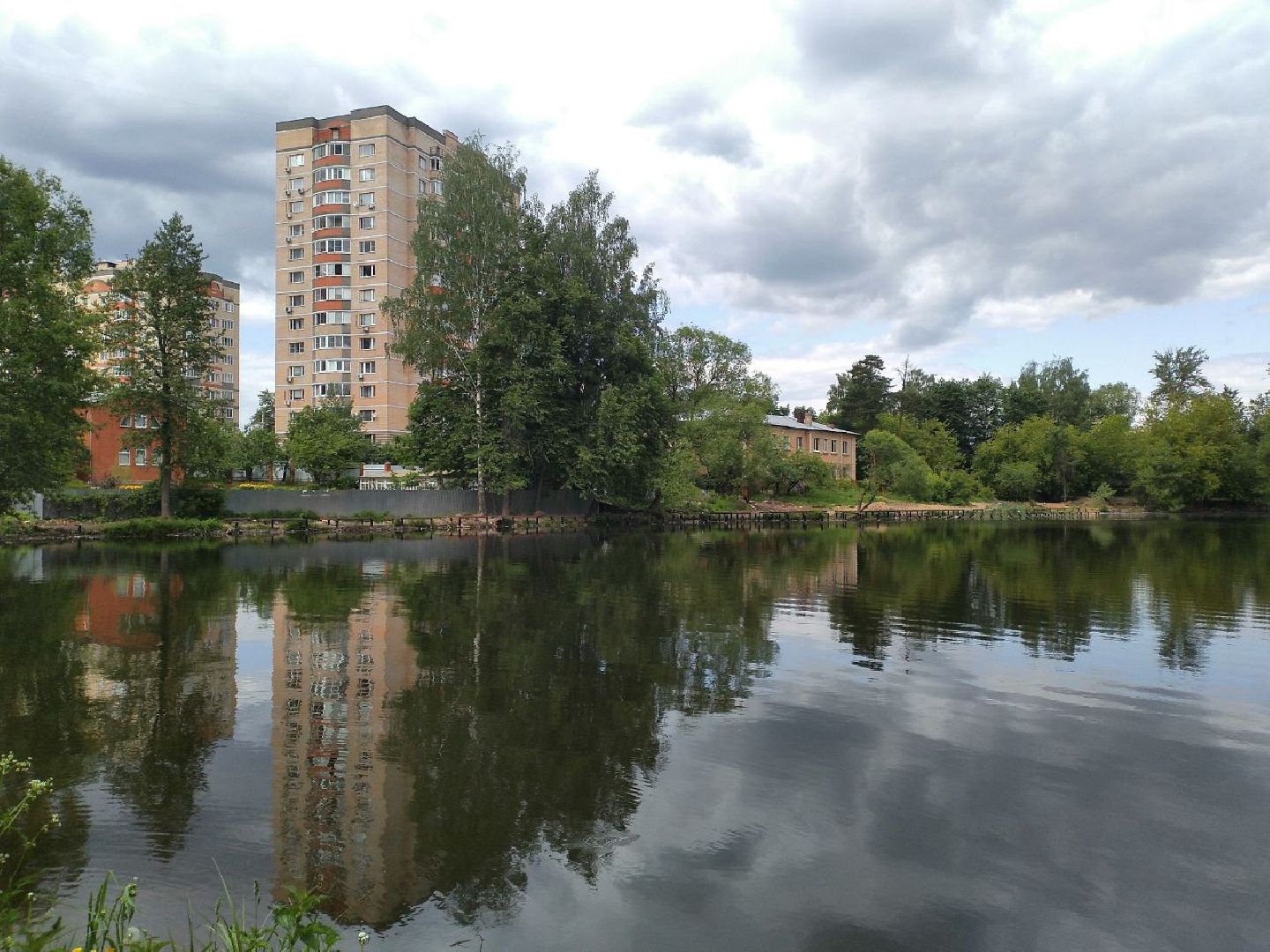 благоустройство, парк, Лосино-Петровский