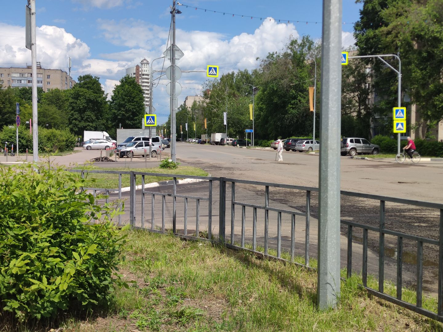 Ремонт дорог, плановый ремонт, укладка асфальта, Дубна