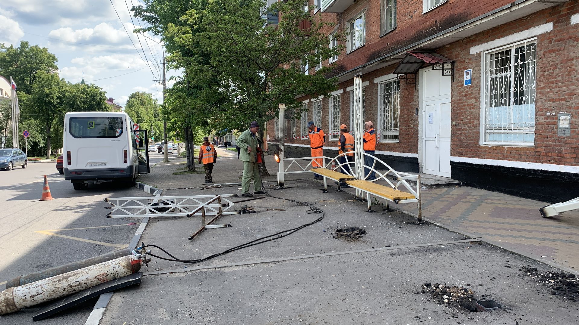 Ступино, транспорт, благоустройство