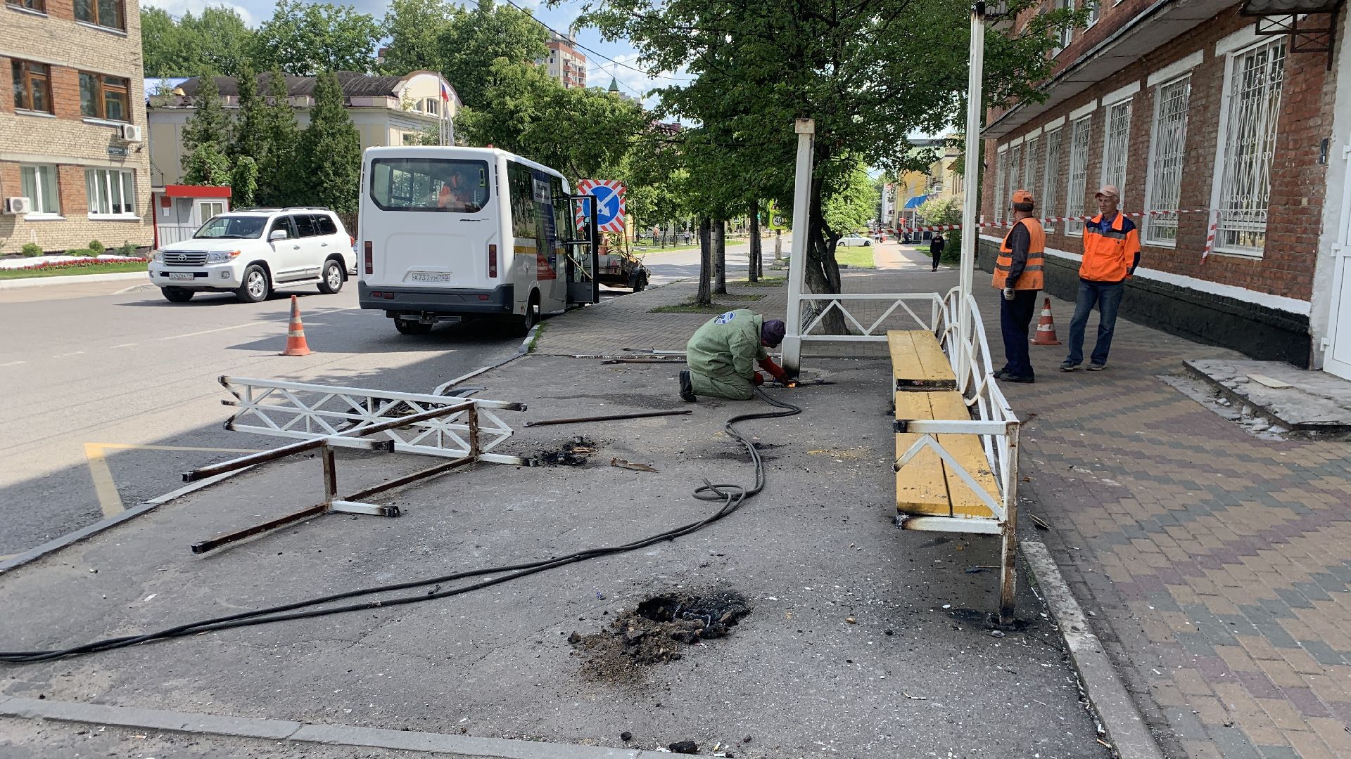 Ступино, транспорт, благоустройство