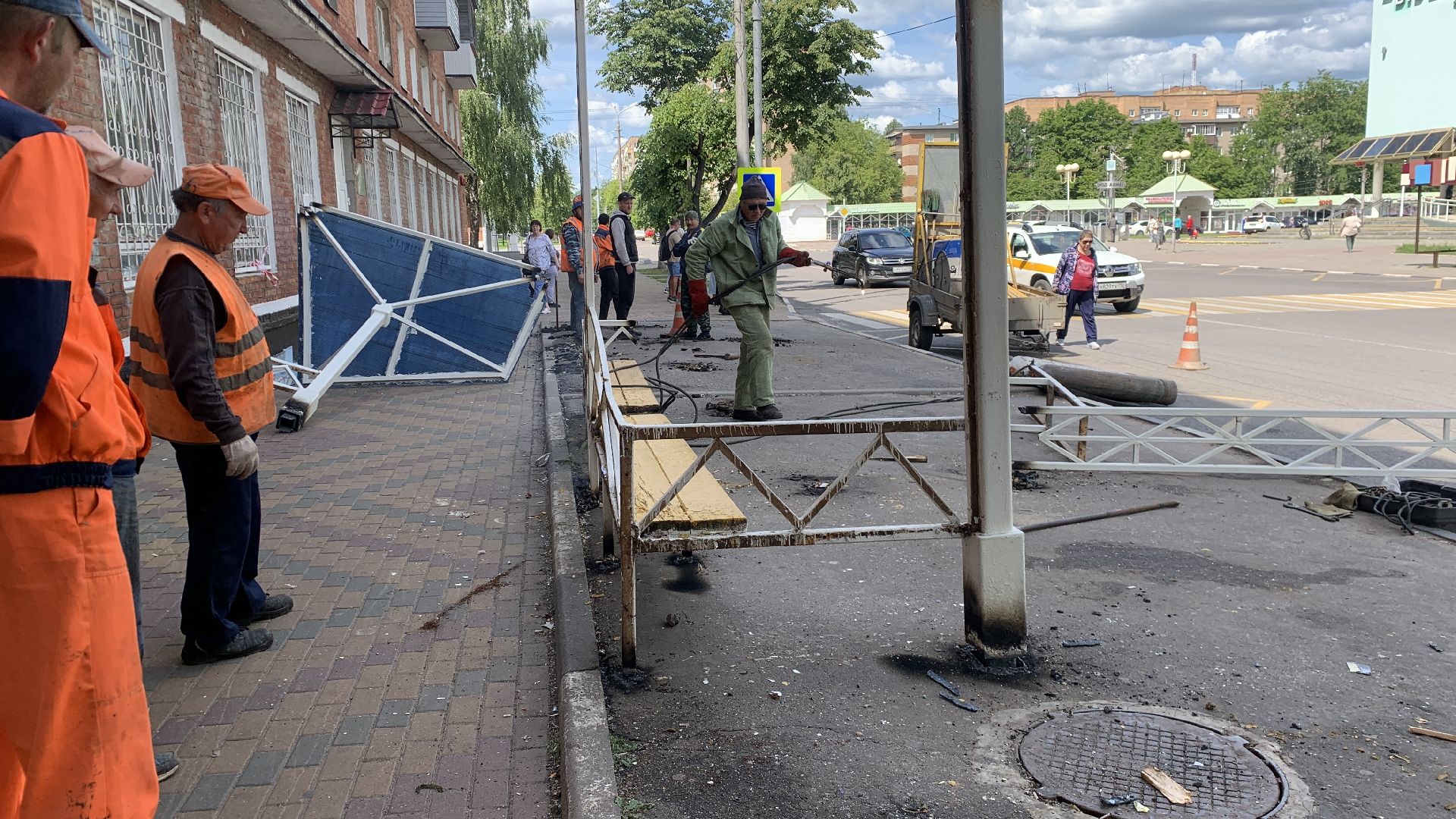 Ступино, транспорт, благоустройство