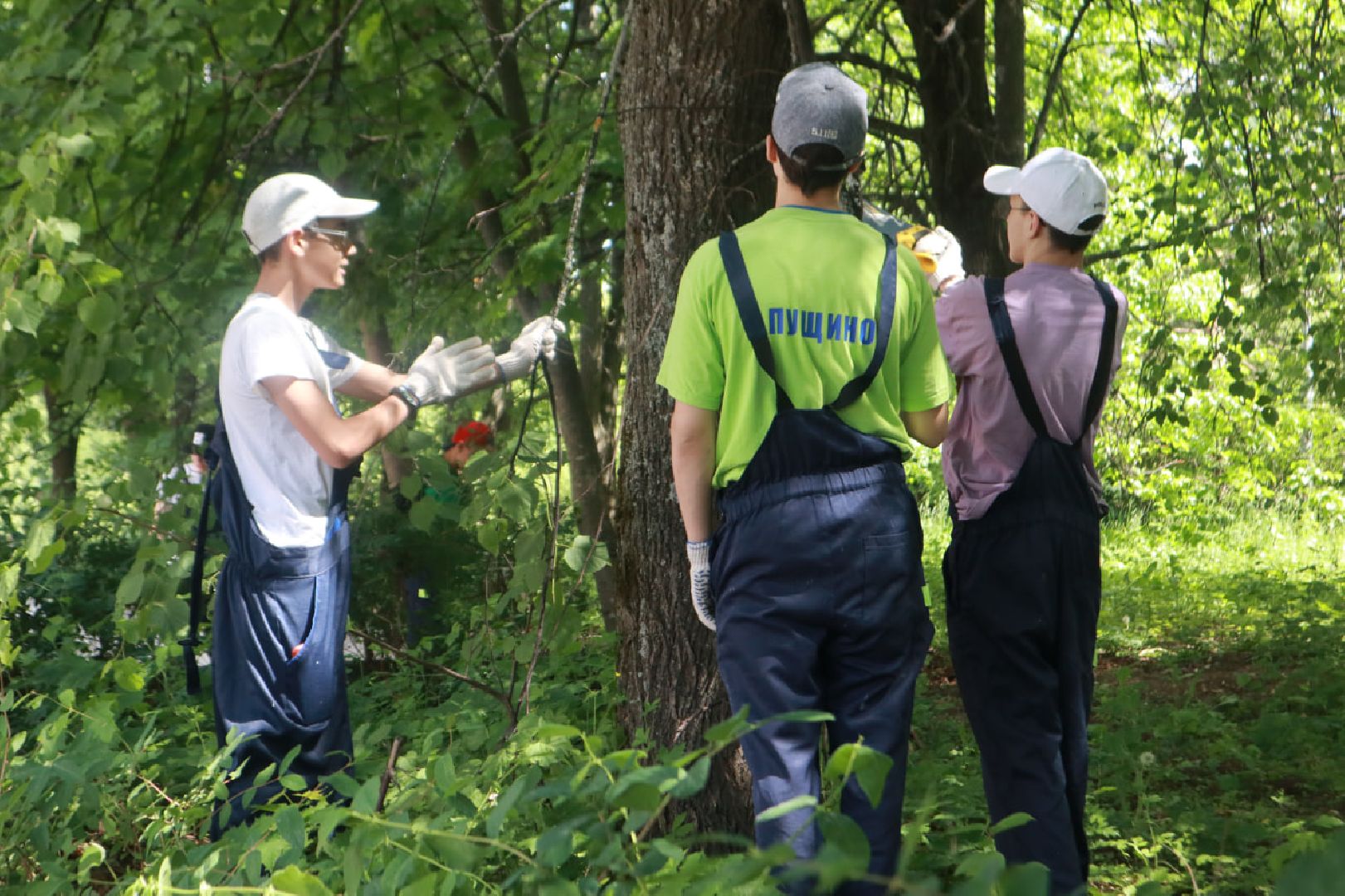 Пущино, молодежь