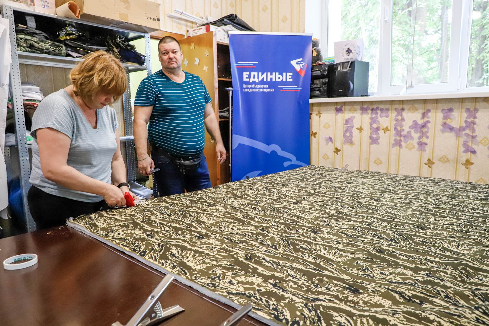 Вячеслав Фетисов, волонтёры, Домодедово