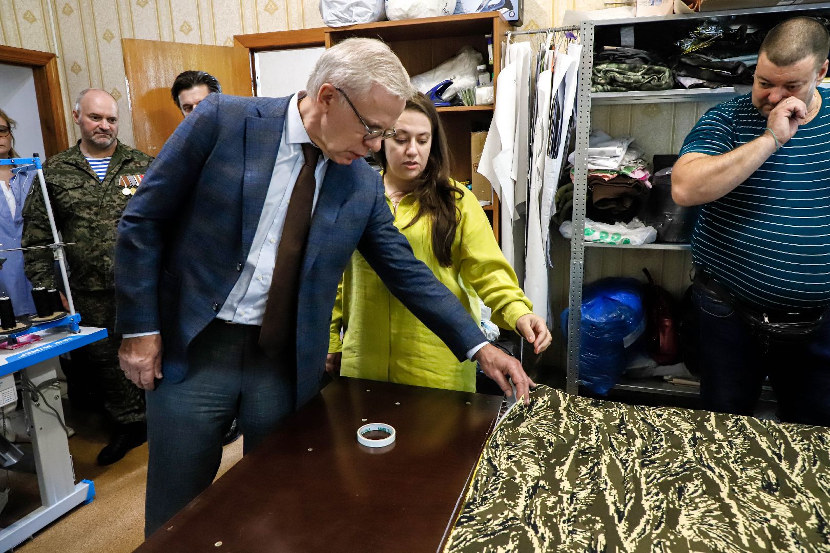 Вячеслав Фетисов, волонтёры, Домодедово