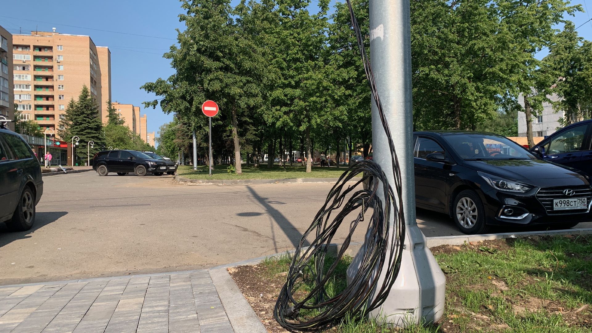 Ступино, благоустройство, электричество