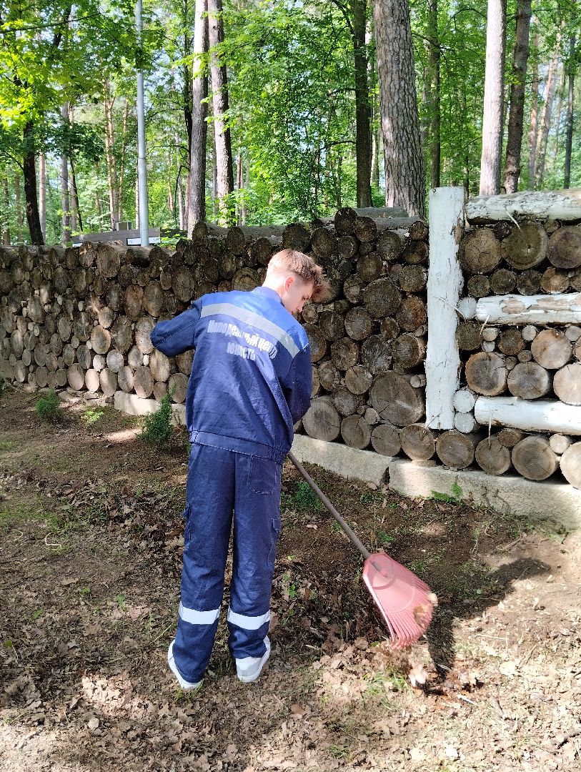Трудовые отряды, благоустройство, парк