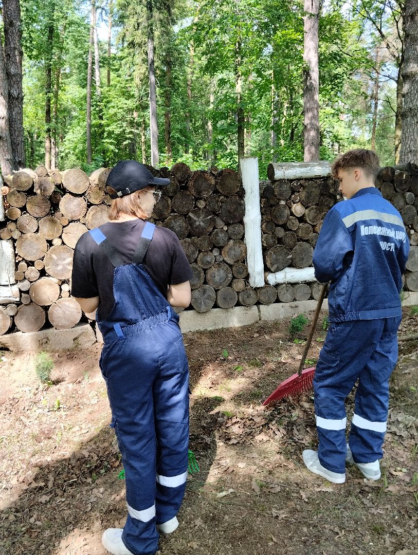 Трудовые отряды, благоустройство, парк