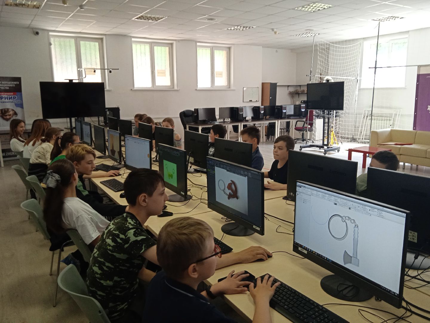 Умные, каникулы, моделирование, ЦМИТ, сувениры, Компас