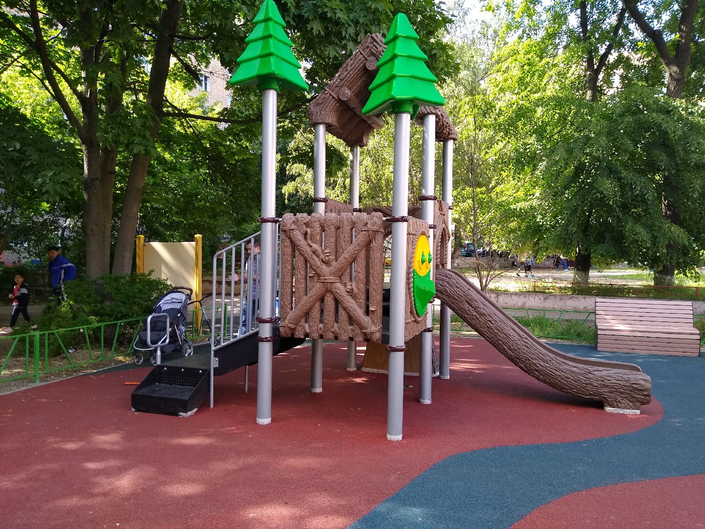 Раменское, благоустройство, новая детская площадка в Удельной