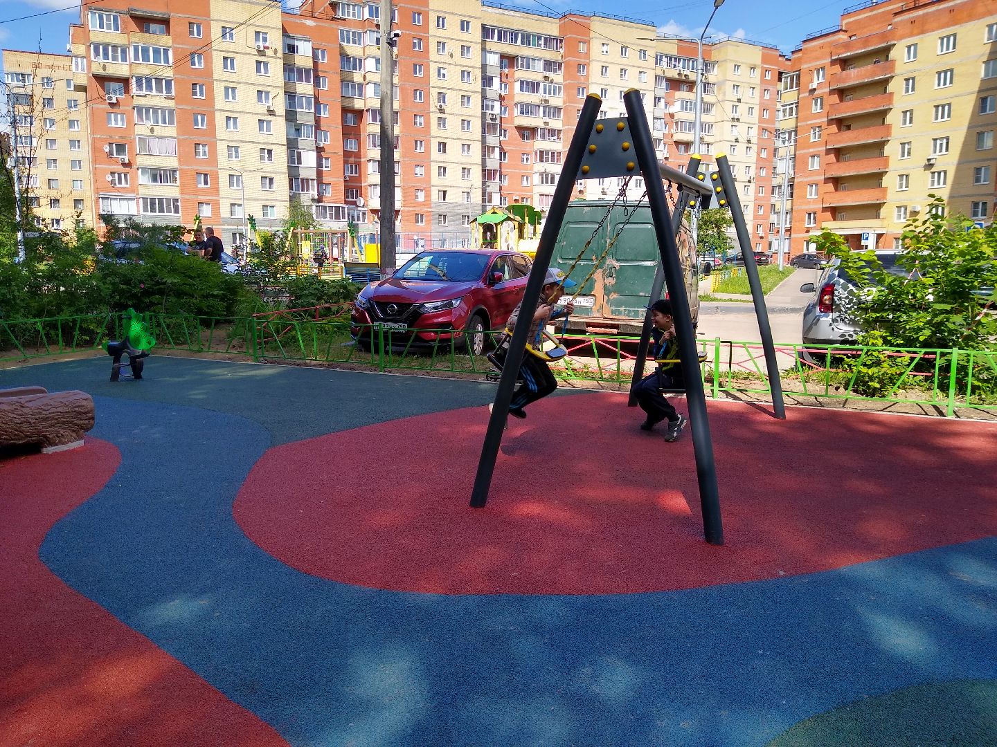 Раменское, благоустройство, новая детская площадка в Удельной