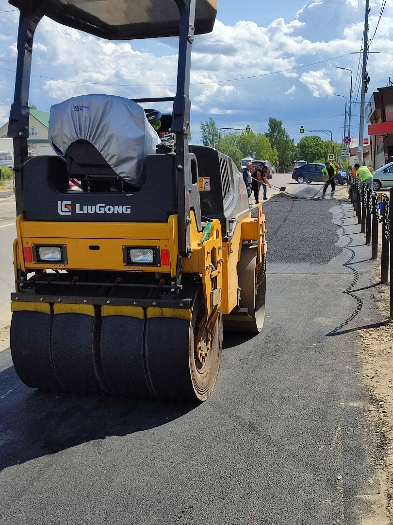 #ремнтдороги, #благоустройство, #талдом, #бкд, #собцово