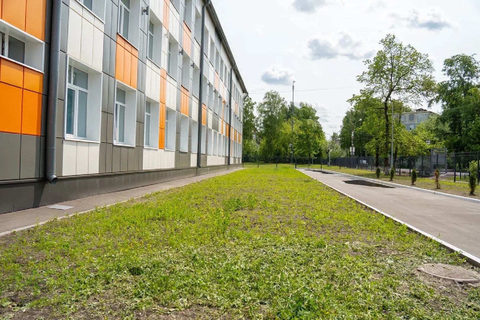 Открытый стадион, воркаут площадка, спорт, школа, Орехово-Зуево, благоустройство