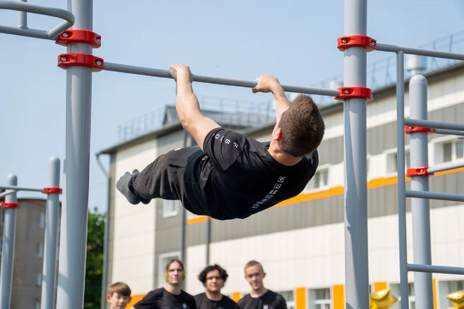 Открытый стадион, воркаут площадка, спорт, школа, Орехово-Зуево, благоустройство